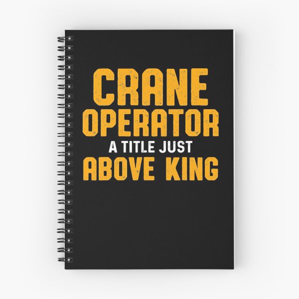 Item preview, Crane Operator Above King Funny Driver designed and sold by MiKatStore.