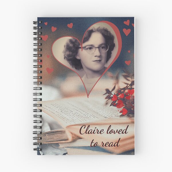 Item preview, Claire Loved To Read designed and sold by 216stitches.