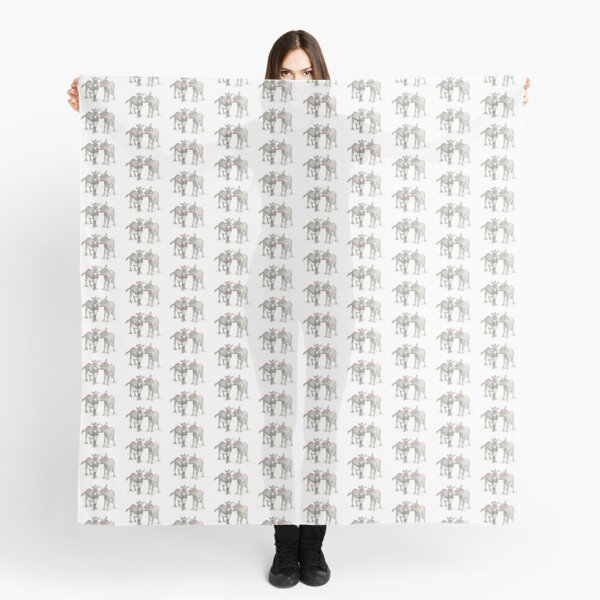 Sweetpea and Simon Donkeys Scarf