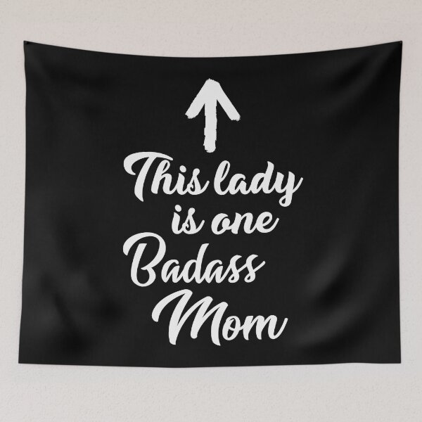 Item preview, This Lady is One Badass Mom designed and sold by niftyhub.