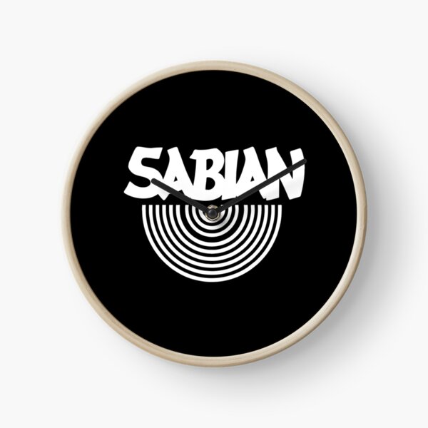 BEST SELLER - Sabian Cymbal Merchandise Clock