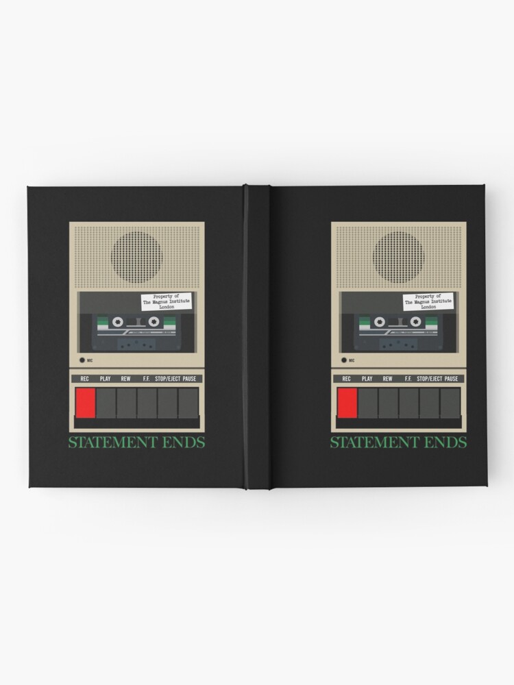 Alternate view of Statement Ends Hardcover Journal
