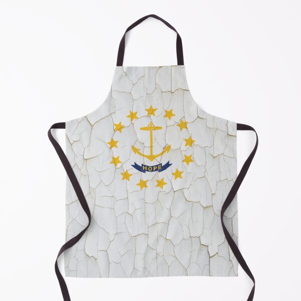Item preview, Rhode Island Flag Grunge Wall  designed and sold by TRowanDesign.