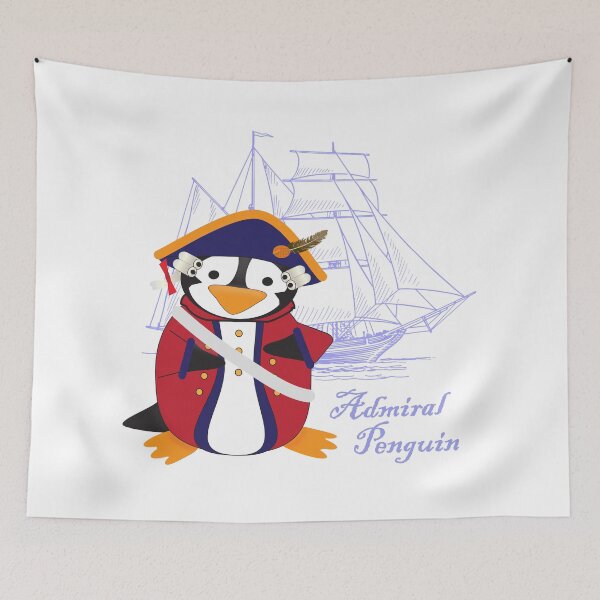 Artikelvorschau, Admiral Pinguin entworfen und verkauft von jerankin.