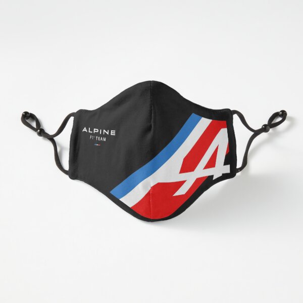 Alpine F1 Logo Mask 2021 Fitted 3-Layer