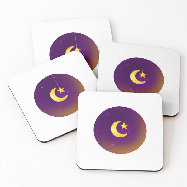 Item preview, Gold crescent. Ramadan Kareem designed and sold by Anna Pogulyaeva.