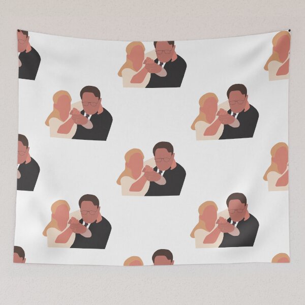 Item preview, Dwight and Angela Wedding The Office designed and sold by Shoe-La-La.
