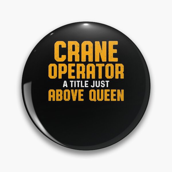 Item preview, Crane Operator Above Queen Funny Driver designed and sold by MiKatStore.