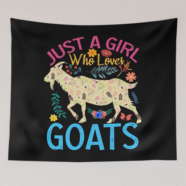 Item preview, Just A Girl Who Loves Goats designed and sold by MoSaid.