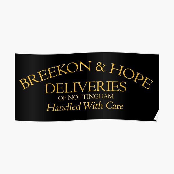 Breekon & Hope Deliveries Poster