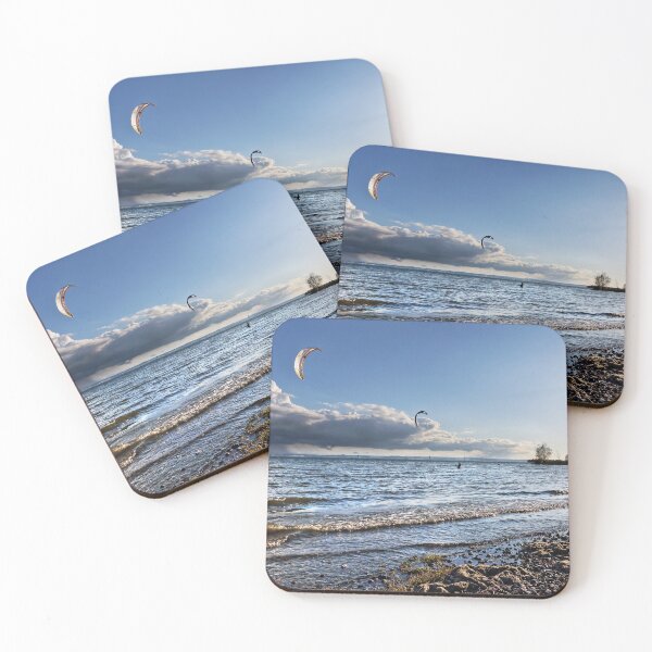 Item preview, Kite Surfer near Fischbach - Lake Constance, Germany designed and sold by holgermader.