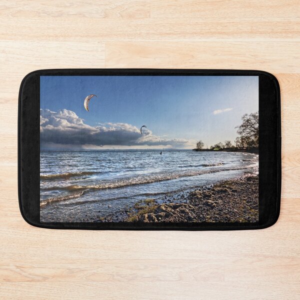 Item preview, Kite Surfer near Fischbach - Lake Constance, Germany designed and sold by holgermader.