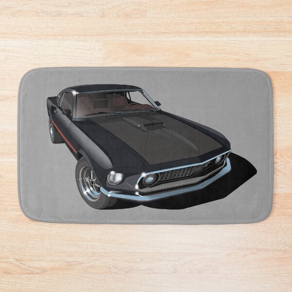 Item preview, 1969 ford mustang mach 1 in black designed and sold by candc-retro.
