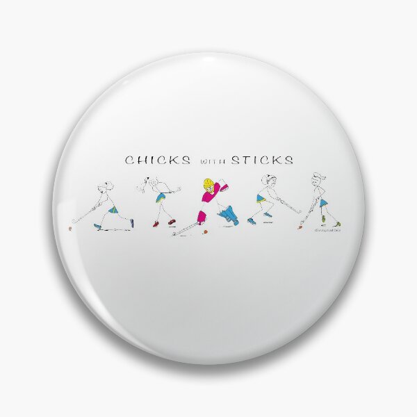 Item preview, Hockey - Chicks with Sticks designed and sold by dizzycatbiz.