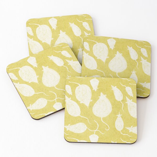 Item preview, Copy of Fabulous Rats - mustard yellow designed and sold by Joanne-Amanda.