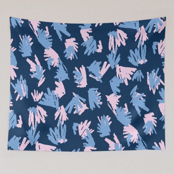 Item preview, Navy Terrazzo Doodle designed and sold by Carolina Diaz.