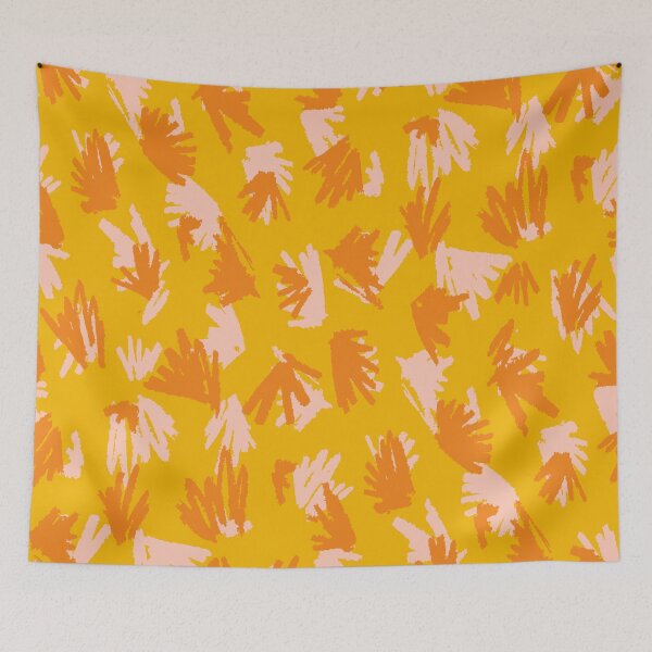 Item preview, Marigold Terrazzo Doodle designed and sold by Carolina Diaz.