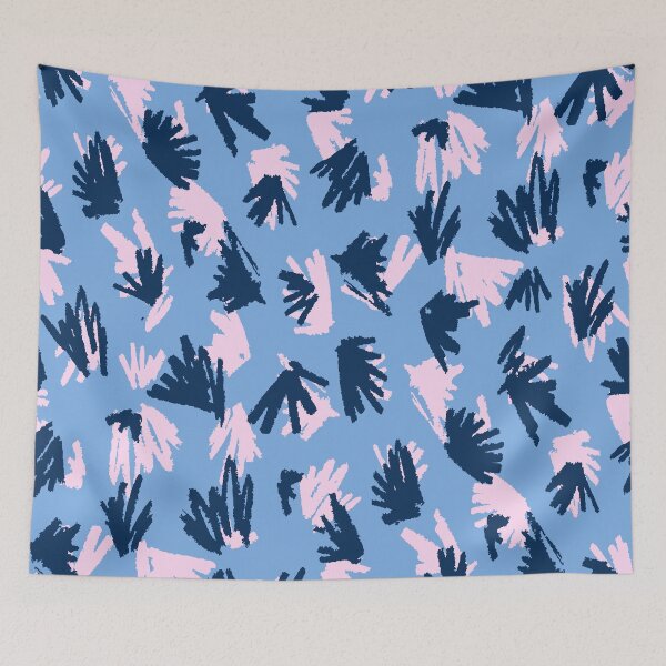 Item preview, Blue Terrazzo Doodle designed and sold by Carolina Diaz.