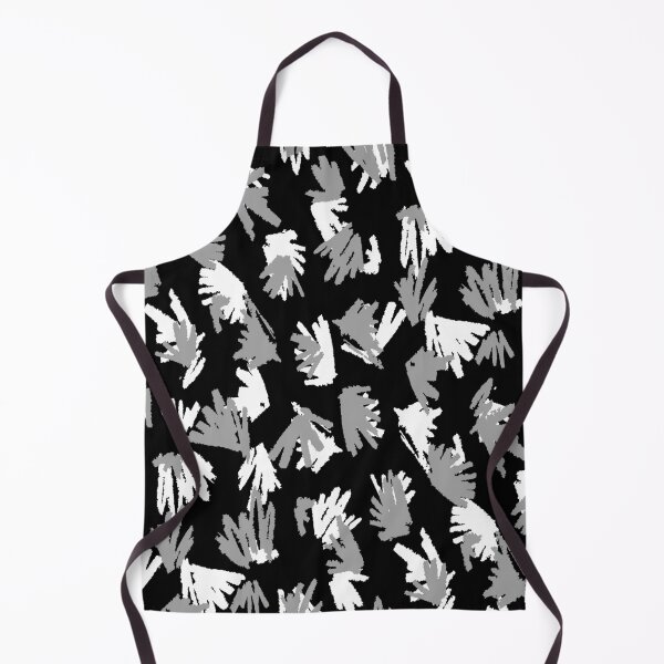 Item preview, Black and White Terrazzo Doodle designed and sold by Carolina Diaz.
