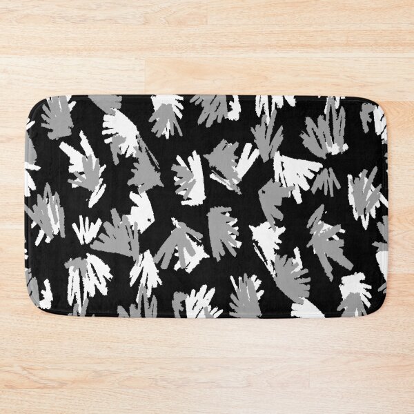 Item preview, Black and White Terrazzo Doodle designed and sold by Carolina Diaz.