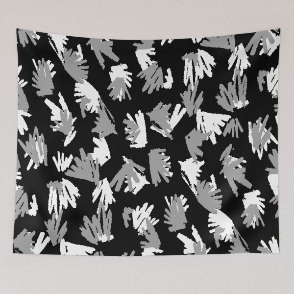 Item preview, Black and White Terrazzo Doodle designed and sold by Carolina Diaz.