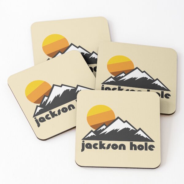 Item preview, Retro Jackson Hole ))(( Tourist Souvenir Travel Design designed and sold by acquiesce13.