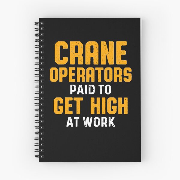 Item preview, Crane Operator Accomplish Funny Driver designed and sold by MiKatStore.