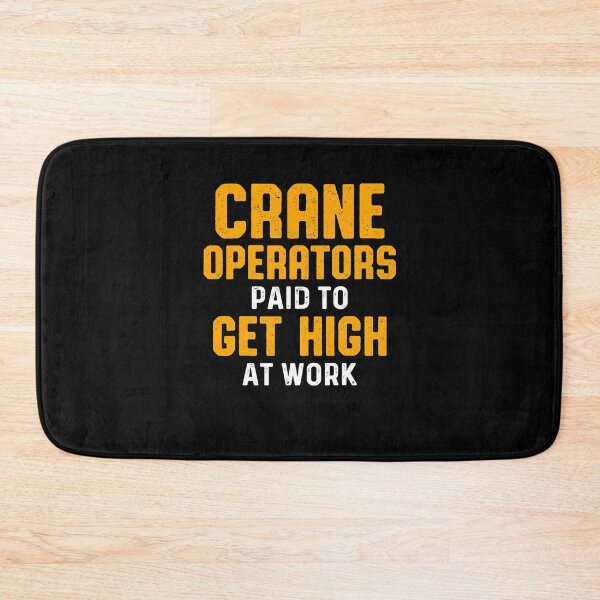 Item preview, Crane Operator Accomplish Funny Driver designed and sold by MiKatStore.