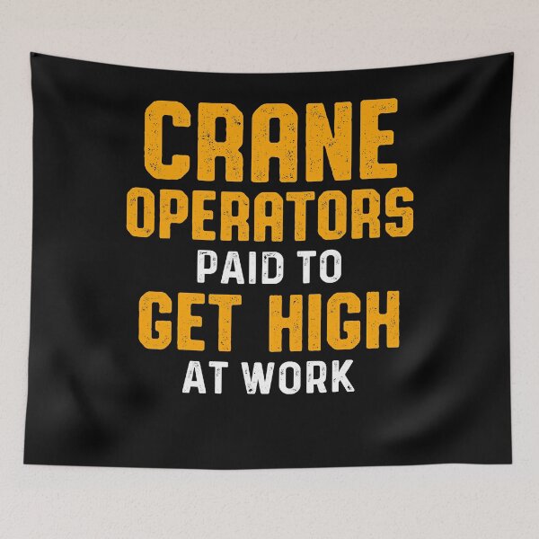 Item preview, Crane Operator Accomplish Funny Driver designed and sold by MiKatStore.