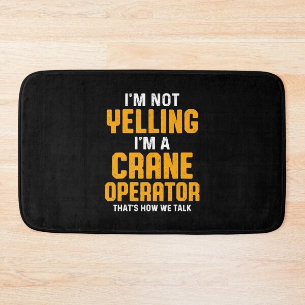 Item preview, Crane Operator Adept Funny Driver designed and sold by MiKatStore.