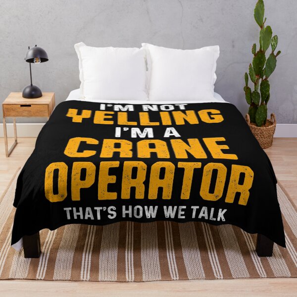 Item preview, Crane Operator Adept Funny Driver designed and sold by MiKatStore.