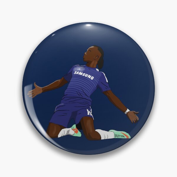 Item preview, Didier Drogba Knee Slide Goal Celebration  designed and sold by PiscesVibes.