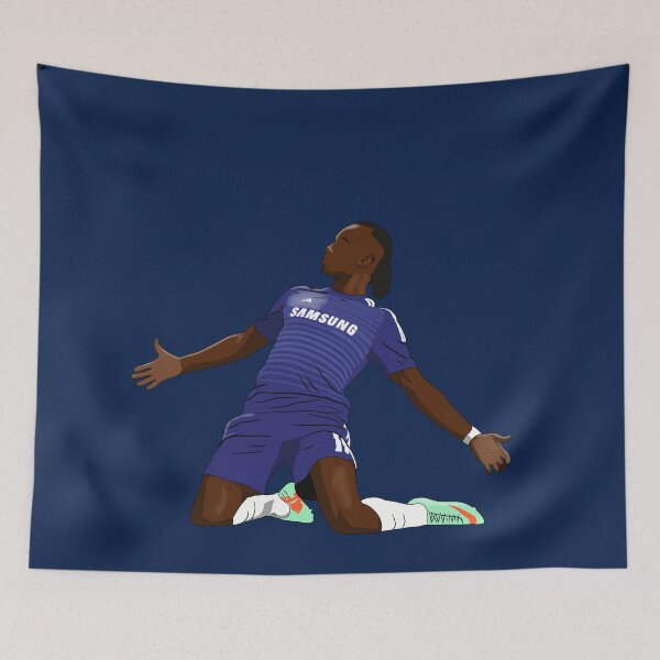 Item preview, Didier Drogba Knee Slide Goal Celebration  designed and sold by PiscesVibes.