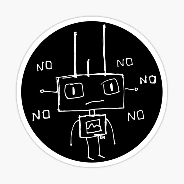 Nobot - Inverted Sticker