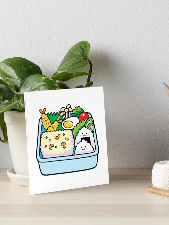 Cute Bento Box Art Print by Superr Sunday