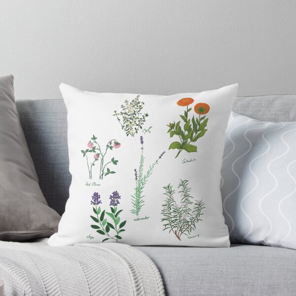 Item preview, Herbario recolectando hierbas designed and sold by Luaillustration.