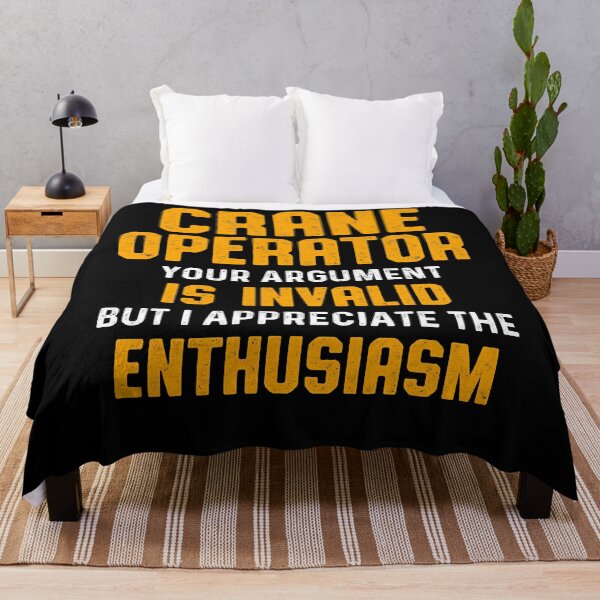 Item preview, Crane Operator Argument Funny Driver designed and sold by MiKatStore.