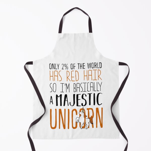 Item preview, Only 2% of the World Has Red Hair, So I'm Basically a Majestic Unicorn Tags designed and sold by KsuAnn.