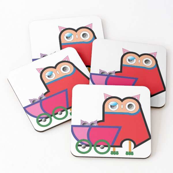 Item preview, Owl with pram 1, kind of child designed and sold by Paszkan.