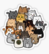 Cat Pack Sticker