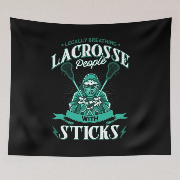 Item preview, Legally Breathing Lacrosse People With Sticks designed and sold by BLake77777.