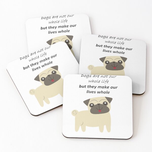 Item preview, dog quote designed and sold by Shrewd Mood.