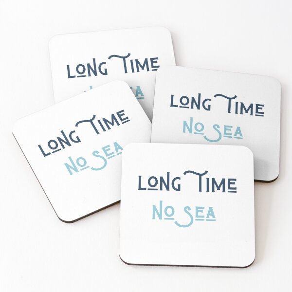 Item preview, Long Time No Sea designed and sold by SportyDogShop.