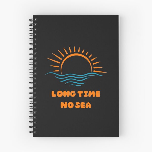 Item preview, Long Time No Sea designed and sold by SportyDogShop.
