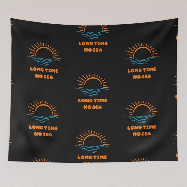 Item preview, Long Time No Sea designed and sold by SportyDogShop.