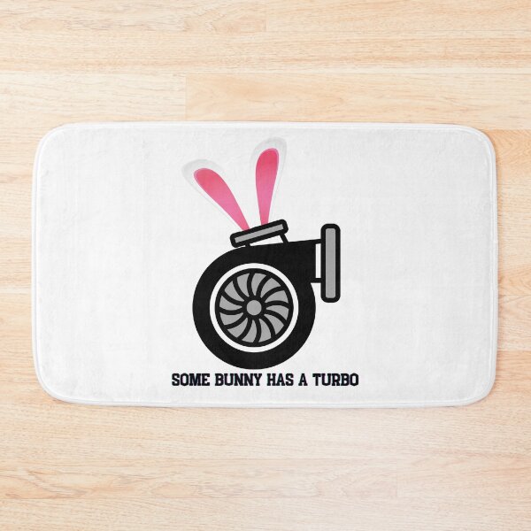 Item preview, Some Bunny Has A Turbo Funny Cute Happy Easter Spooling Twin Turbos Bunny Ears Easter Bunny Boosted  designed and sold by CarantinedChaos.