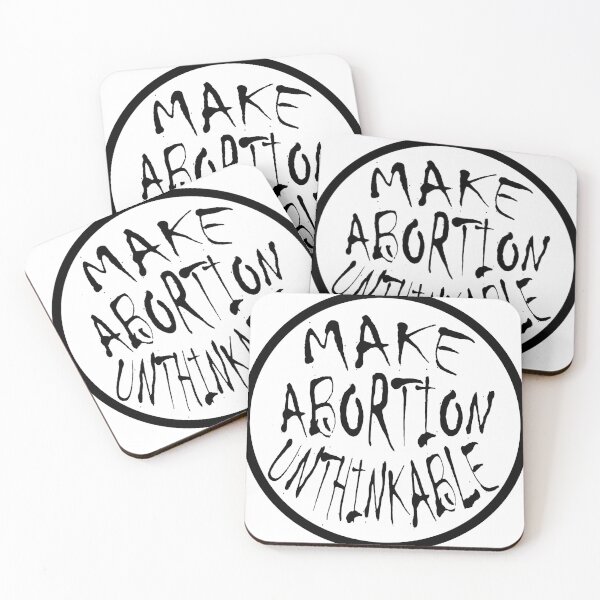 Item preview, Make Abortion Unthinkable designed and sold by MadiAnn-Designs.