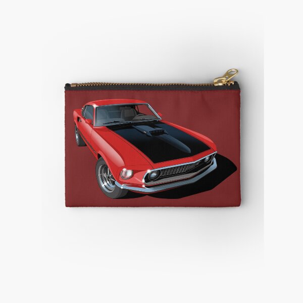 Item preview, 1969 ford mustang mach 1 in red designed and sold by candc-retro.