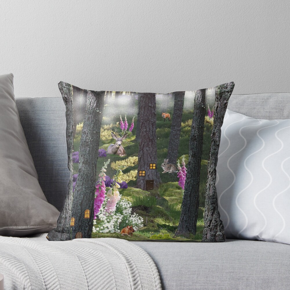 Item preview, Throw Pillow designed and sold by EuniceWilkie.