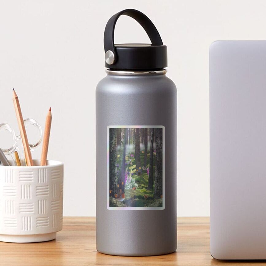 Item preview, Holographic Sticker designed and sold by EuniceWilkie.